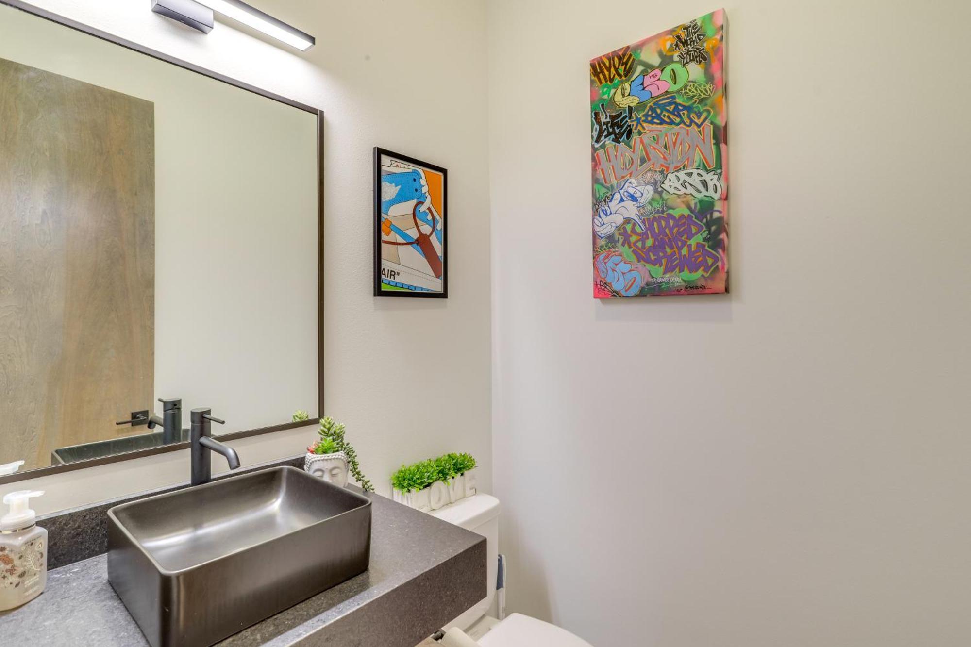 3 Mi To Dtwn Modern Townhome With Yard In Houston Dış mekan fotoğraf