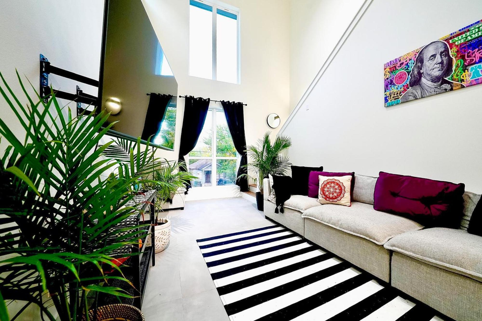 3 Mi To Dtwn Modern Townhome With Yard In Houston Dış mekan fotoğraf